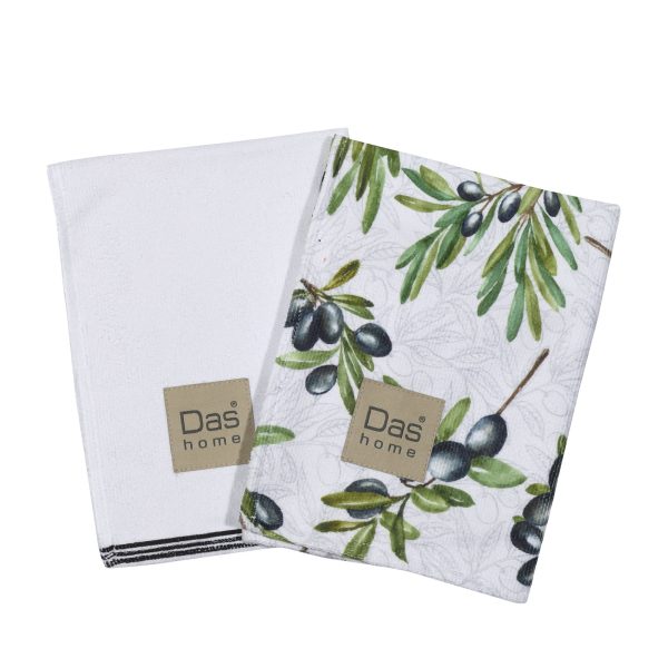 Das Home Σετ Ποτηρόπανα 2 Τμχ. 40x65 Kitchen 0635 - Image 10