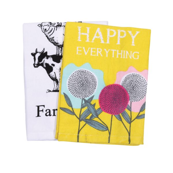 Das Home Σετ Ποτηρόπανα 2 Τμχ. 40x65 Kitchen 0640 - Image 9