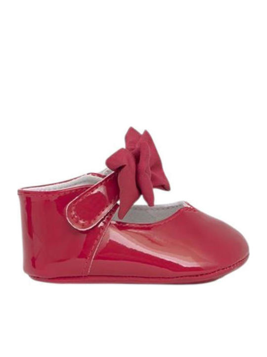 Mayoral Βρεφικά Παπούτσια Μπαρέτα Φιόγκο 089 Red 9961 - Image 4