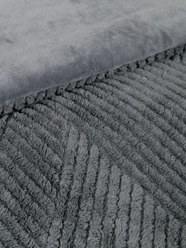 Nima Home Κουβερτοπάπλωμα King Size 240x260 Velva Dark Gray - Image 6