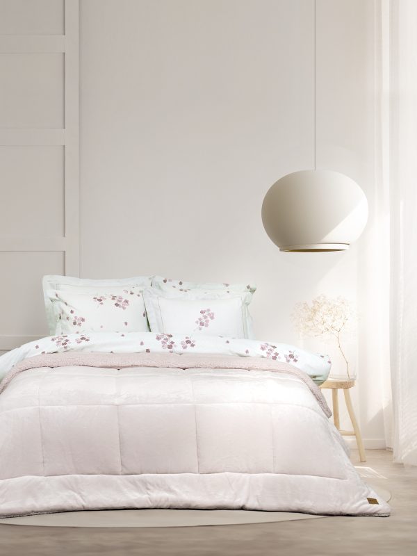 Nima Home Κουβερτοπάπλωμα Υπέρδιπλο 220x240 Cira Nude Pink - Image 4