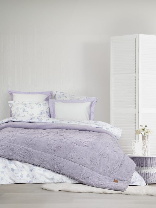 Nima Home Κουβερτοπάπλωμα King Size 240x260 Elara Lilac - Image 4