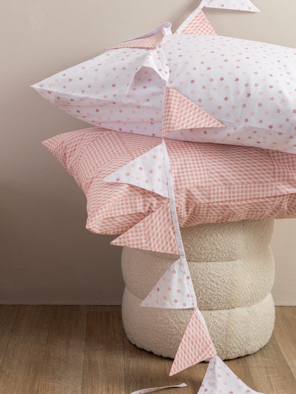 Palamaiki Ζεύγος Μαξιλαροθήκες Ύπνου 52x72 BB100 Rose - Image 4