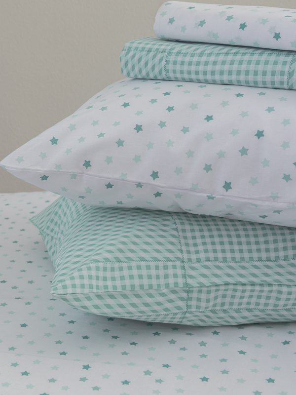 Palamaiki Ζεύγος Μαξιλαροθήκες Ύπνου 52x72 BB100 Aqua - Image 4