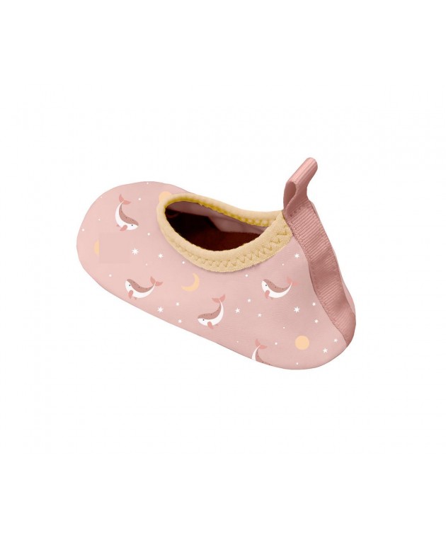 Monnëka Αντιολισθητικά Μποτάκια Παραλίας Whale Pink