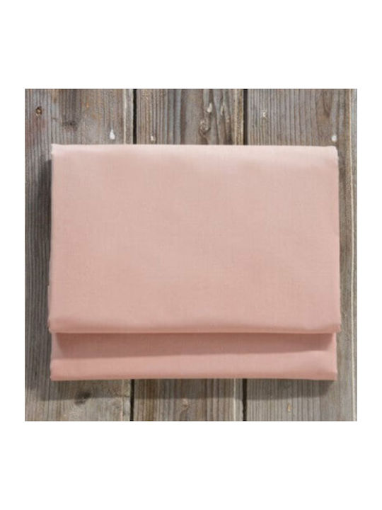 Nima Home Σεντόνι King Size Με Λάστιχο 185x205+35 Unicolors Light Pink - Image 2