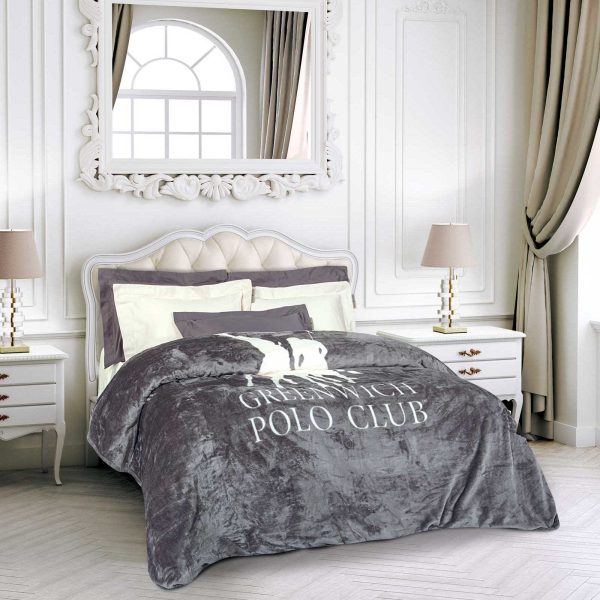 Greenwich Polo Club Κουβέρτα Fleece Υπέρδιπλη 220x240 3489 - Image 7