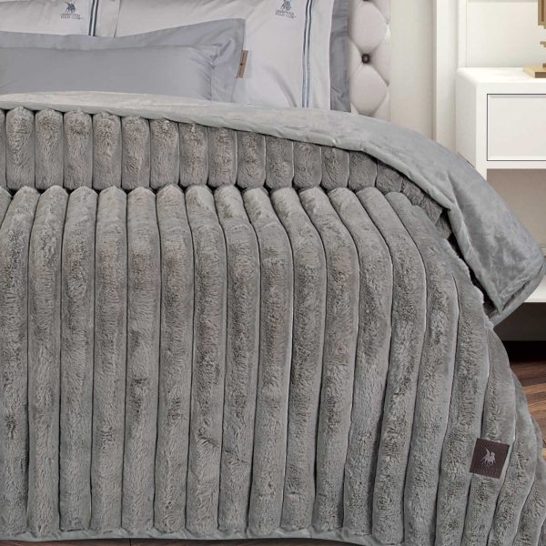 Greenwich Polo Club Κουβέρτα Γούνα Υπέρδιπλη 220x240 3831 - Image 5