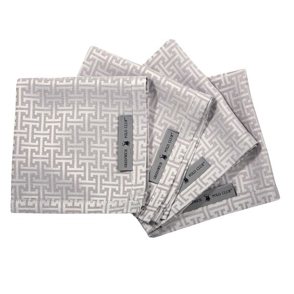 Greenwich Polo Club Σετ Πετσέτες Φαγητού 4 Τμχ. 40x40 3008 - Image 8