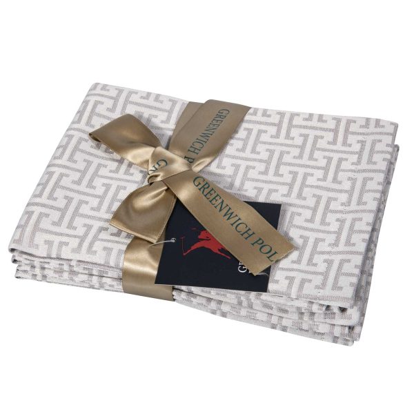 Greenwich Polo Club Σετ Πετσέτες Φαγητού 4 Τμχ. 40x40 3008 - Image 10