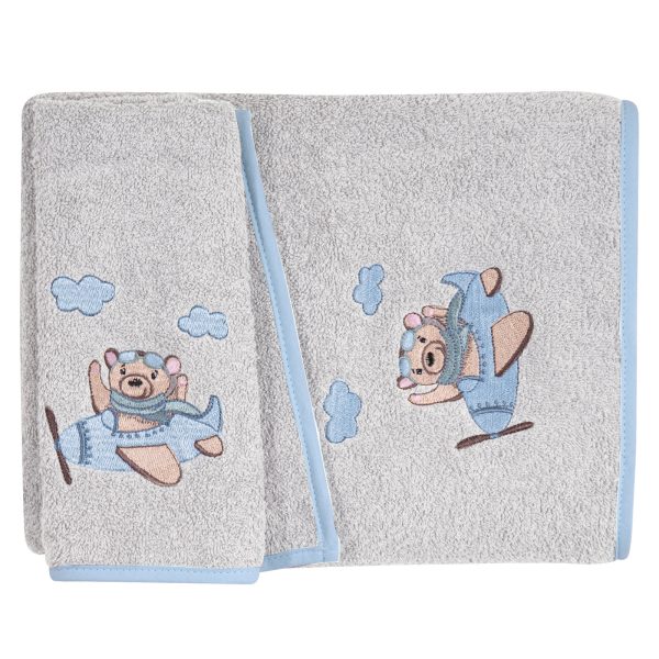 Greenwich Polo Club Σετ Πετσέτες 2 Τμχ. 30x50, 70x130 Baby 8851 - Image 4