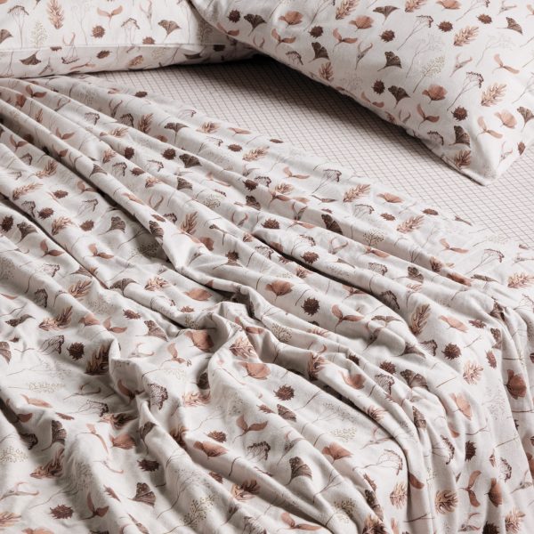 Das Home Σετ Σεντόνια Φανελένια Υπέρδιπλα 230x260 Happy 9681 - Image 5