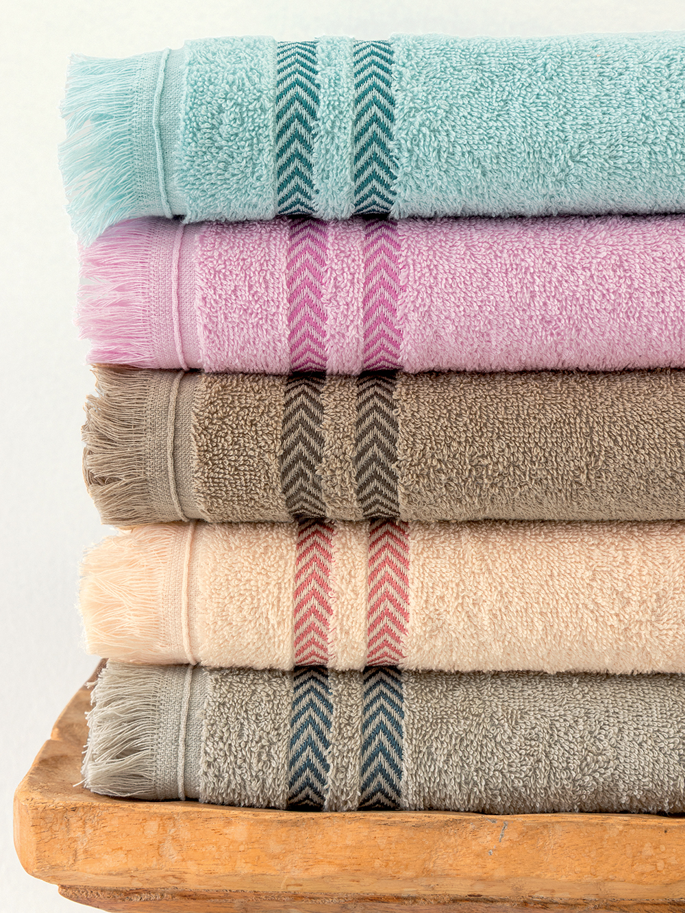 Palamaiki Σετ Πετσέτες 3 Τμχ. 30x50, 50x90, 70x140 Janis Sky - Image 2