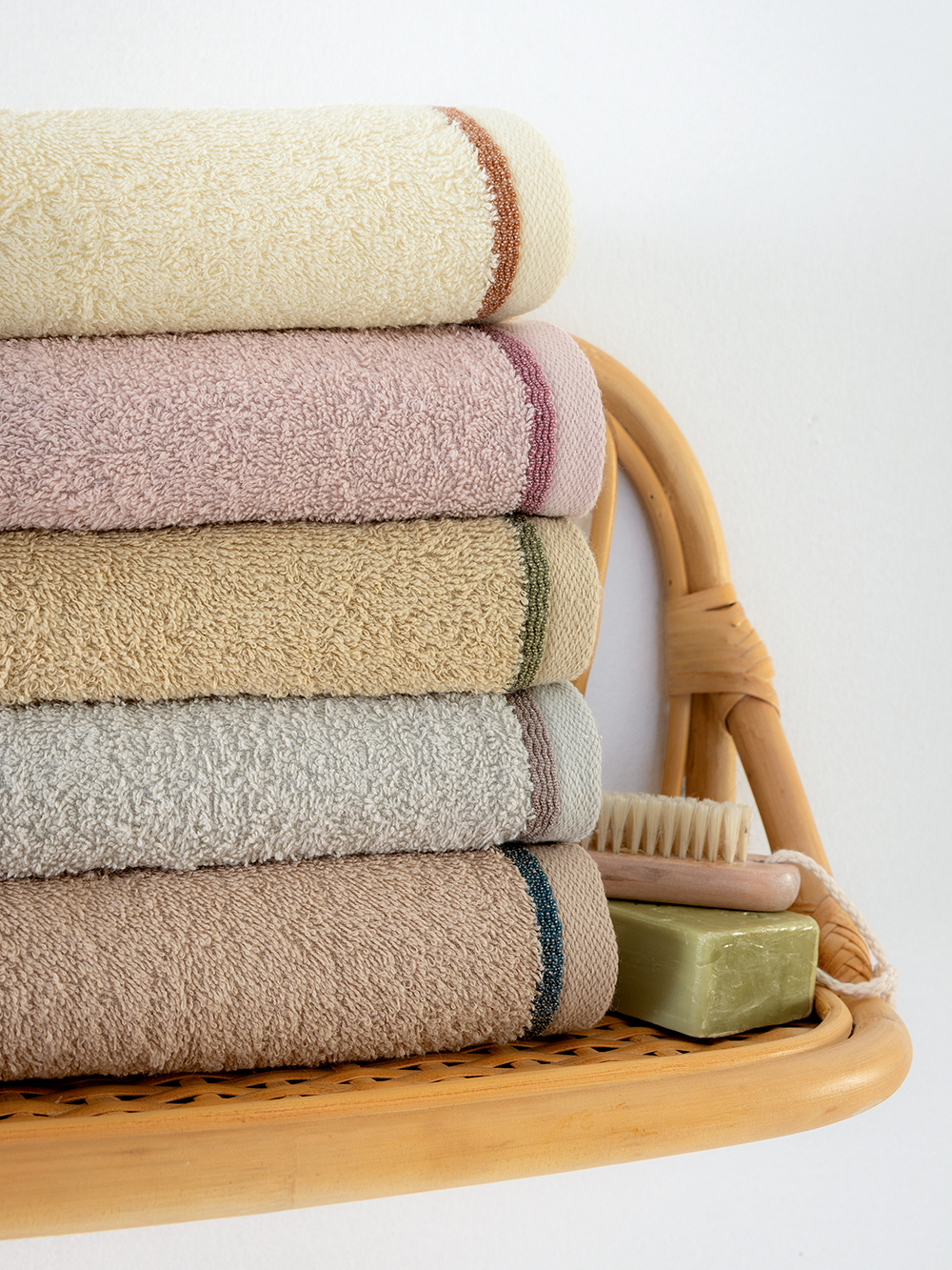 Palamaiki Σετ Πετσέτες 3 Τμχ. 30x50, 50x90, 70x140 Ros Fog