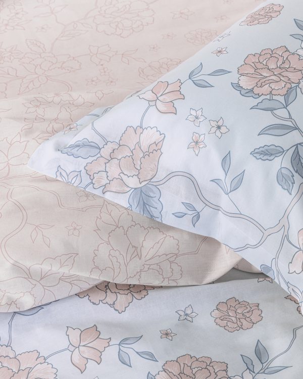 Nima Home Σετ Σεντόνια Υπέρδιπλα Με Λάστιχο 160x200+32 Floral Dream - Image 4