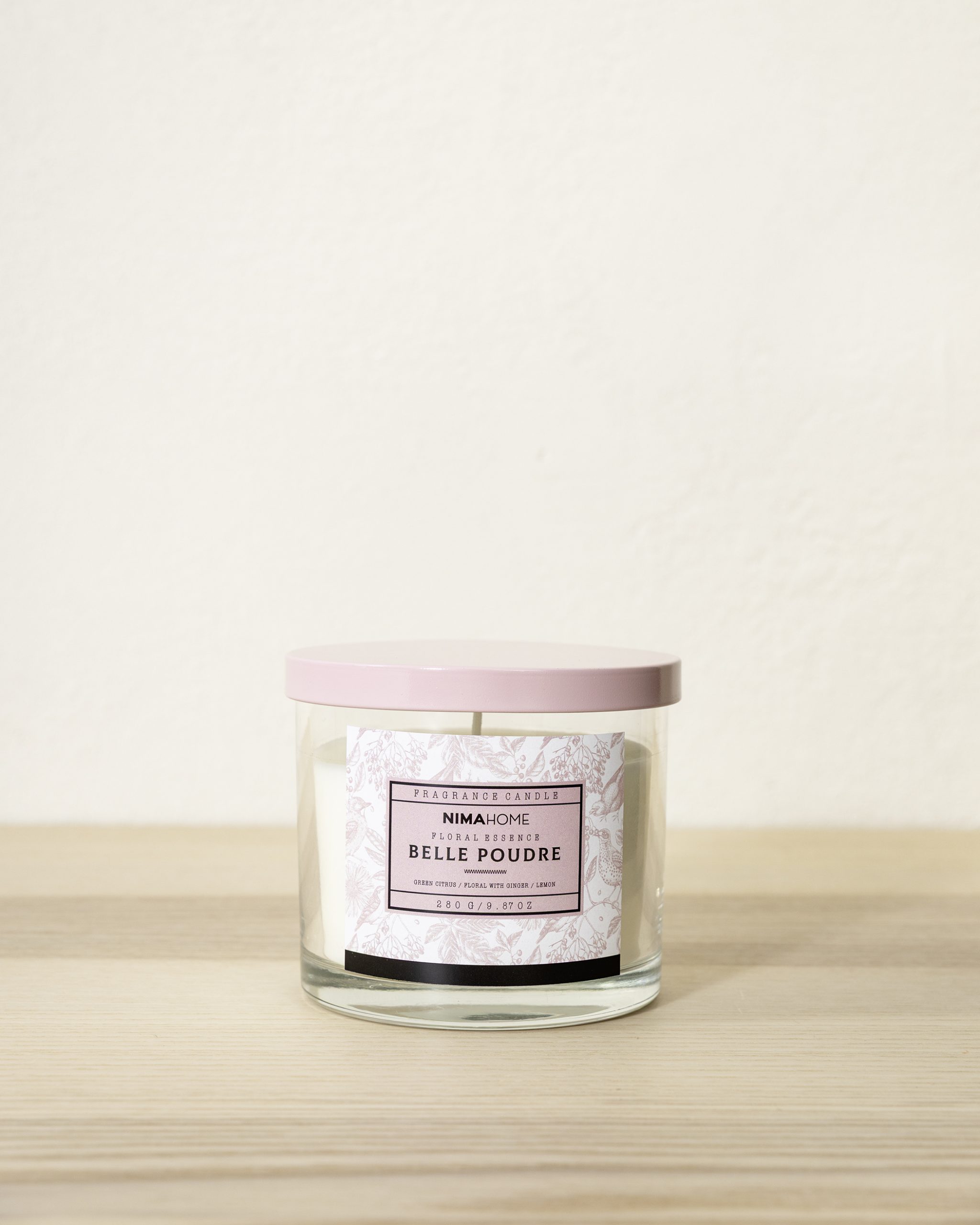 Nima Home Αρωματικό Κερί 280gr Belle Poudre