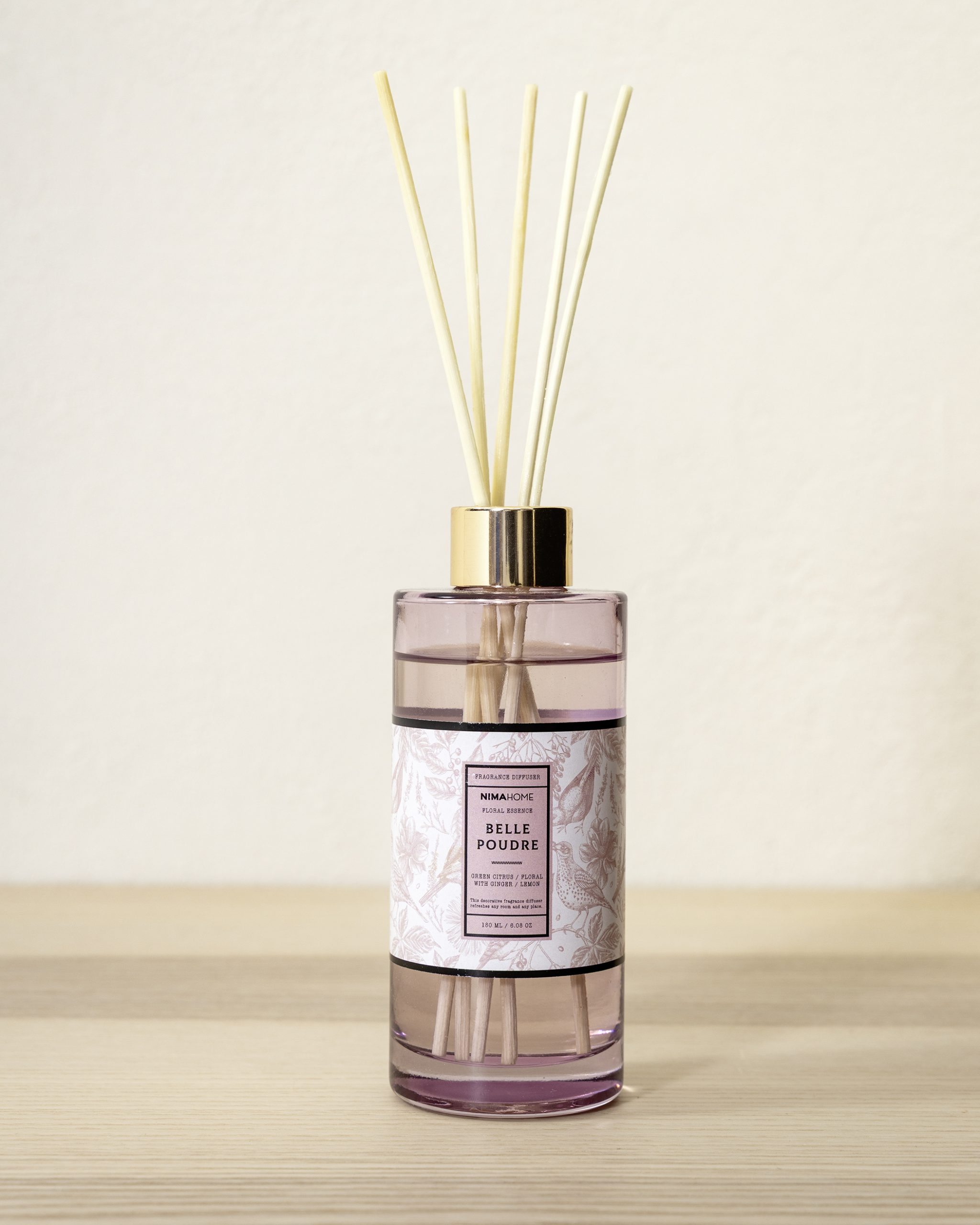 Nima Home Αρωματικό Χώρου με Στικ 180ml - Belle Poudre