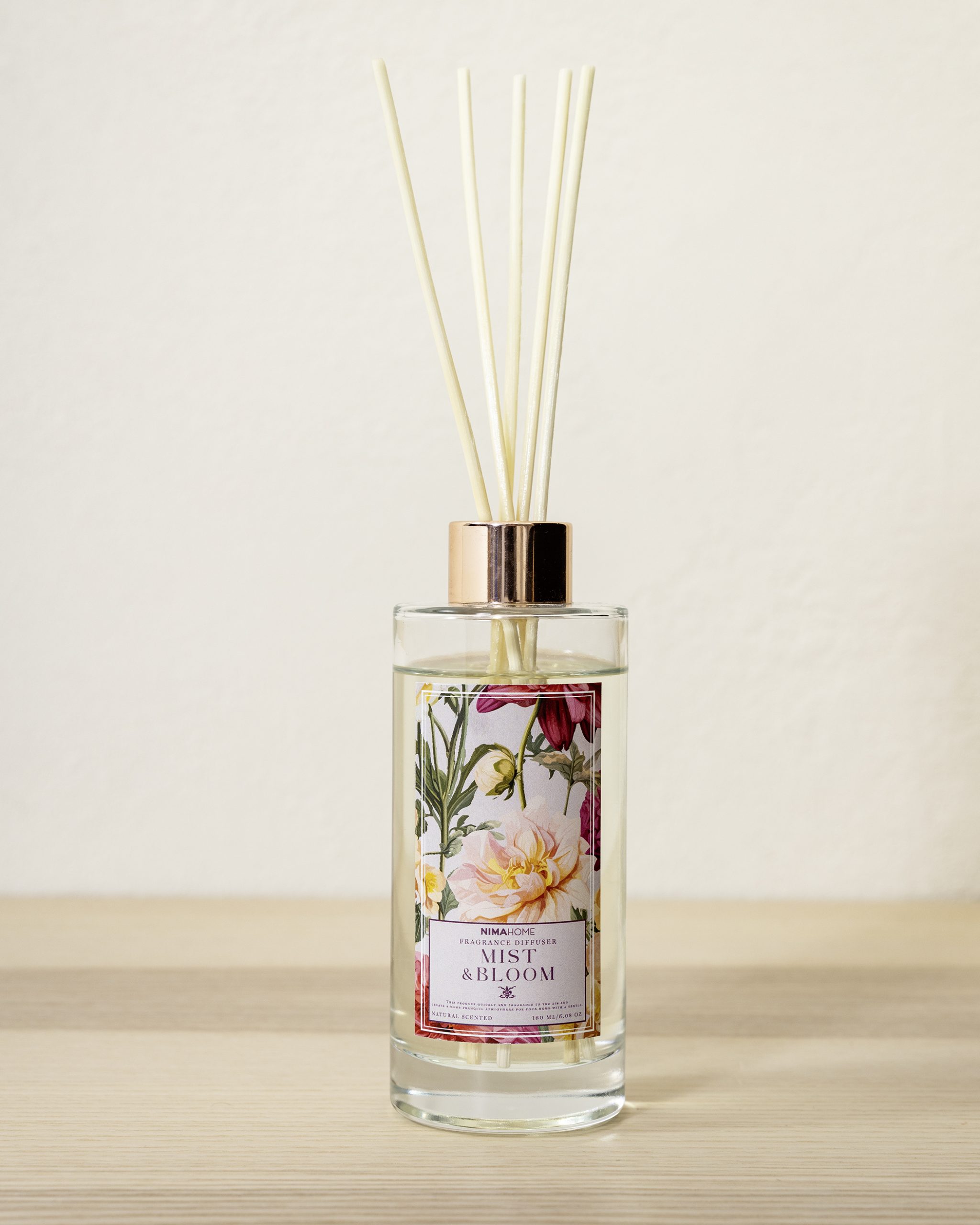 Nima Home Αρωματικό Χώρου με Στικ 180ml - Mist & Bloom
