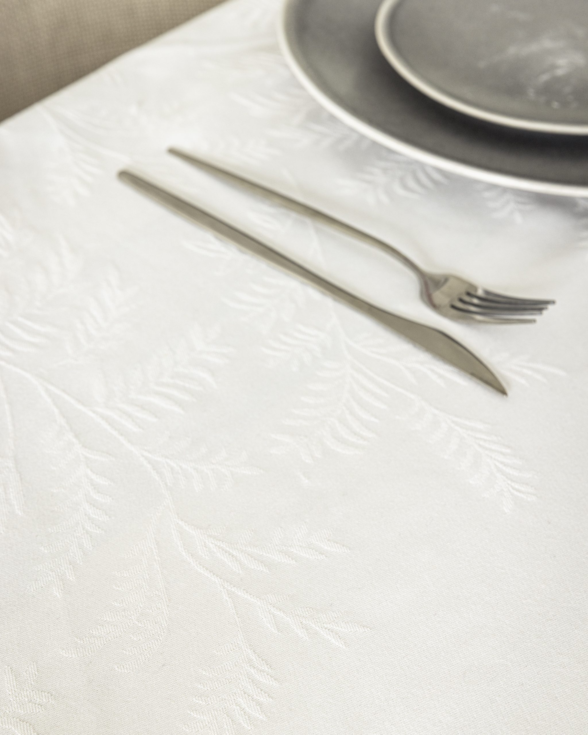 Nima Home Τραπεζομάντηλο Φαγητού 160x265 Lillian Off White - Image 2