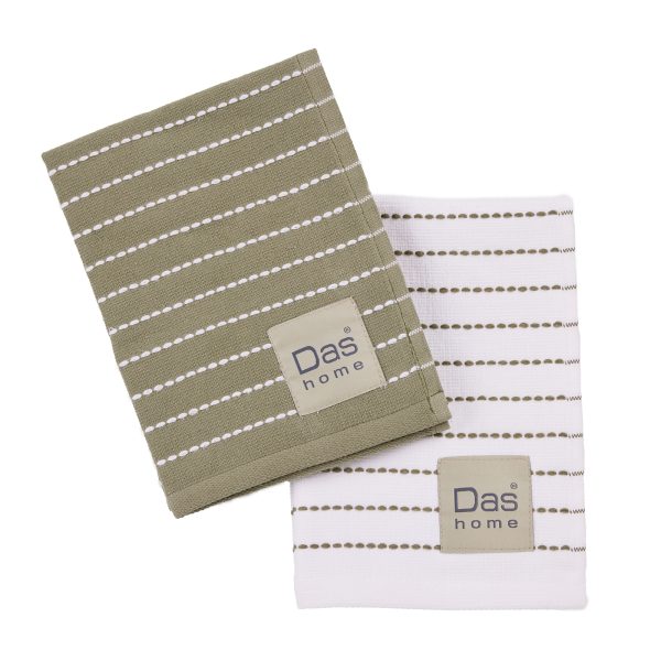Das Home Σετ Ποτηρόπανα 2 Τμχ. 30x50 Kitchen 0822 - Image 4