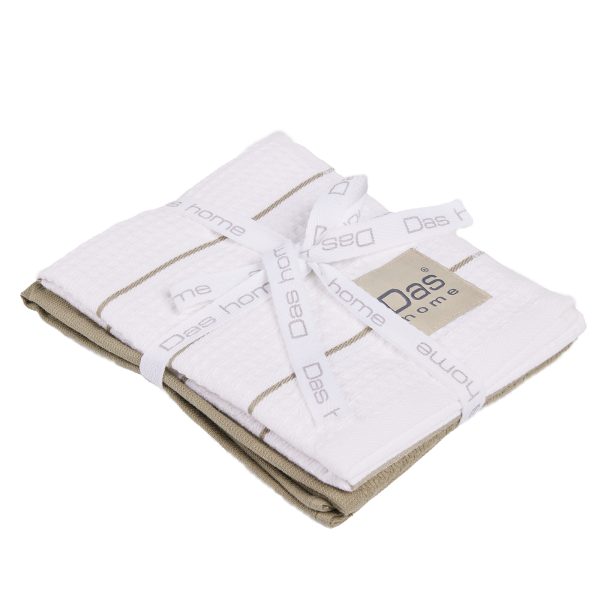 Das Home Σετ Ποτηρόπανα 2 Τμχ. 30x50 Kitchen 0827 - Image 4