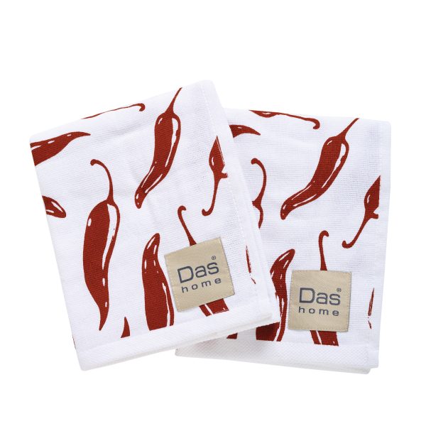 Das Home Σετ Ποτηρόπανα 2 Τμχ. 40x60 Kitchen 0736 - Image 8