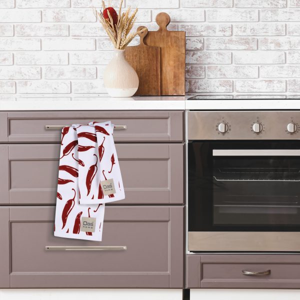 Das Home Σετ Ποτηρόπανα 2 Τμχ. 40x60 Kitchen 0736 - Image 10