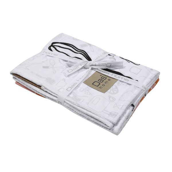 Das Home Σετ Ποτηρόπανα 2 Τμχ. 40x65 Kitchen 0636 - Image 11