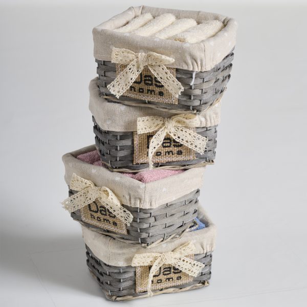 Das Home Σετ Πετσέτες Λαβέτες 4 Τμχ. 30x30 Soft 4000 - Image 6