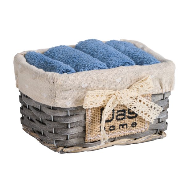 Das Home Σετ Πετσέτες Λαβέτες 4 Τμχ. 30x30 Soft 4004 - Image 5