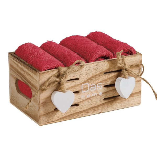 Das Home Σετ Πετσέτες Λαβέτες 4 Τμχ. 30x30 Soft 4009 - Image 5