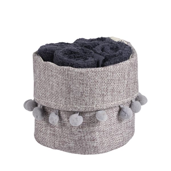 Das Home Σετ Πετσέτες Λαβέτες 4 Τμχ. 30x30 Soft 4011 - Image 5