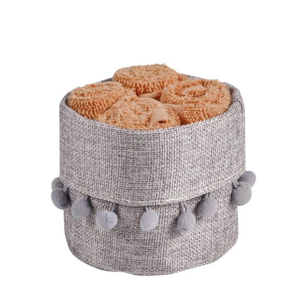 Das Home Σετ Πετσέτες Λαβέτες 4 Τμχ. 30x30 Soft 4013 - Image 5