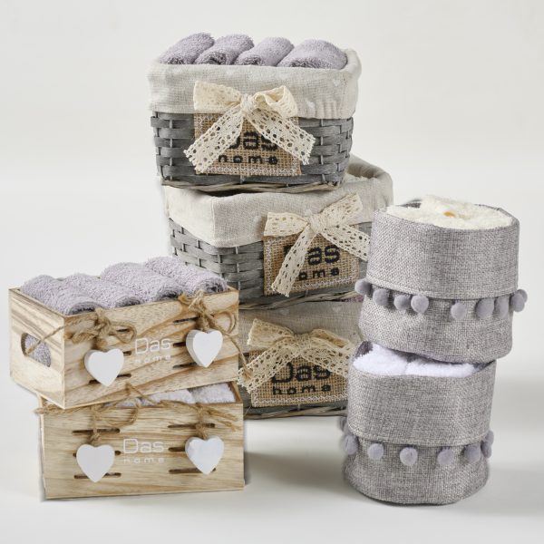 Das Home Σετ Πετσέτες Λαβέτες 4 Τμχ. 30x30 Soft 4013 - Image 6