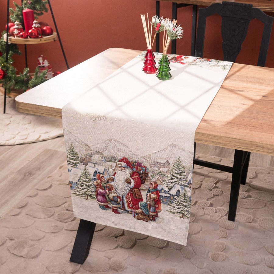 Teoran Τραβέρσα Στόφα 45x145 Christmas Emden