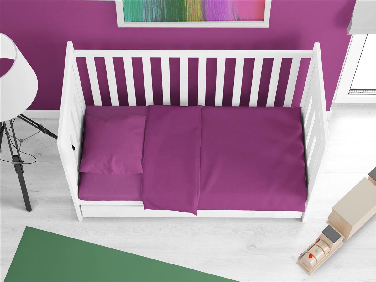 Dimcol Σεντόνι Λίκνου 80×110 Solid 501 Magenta