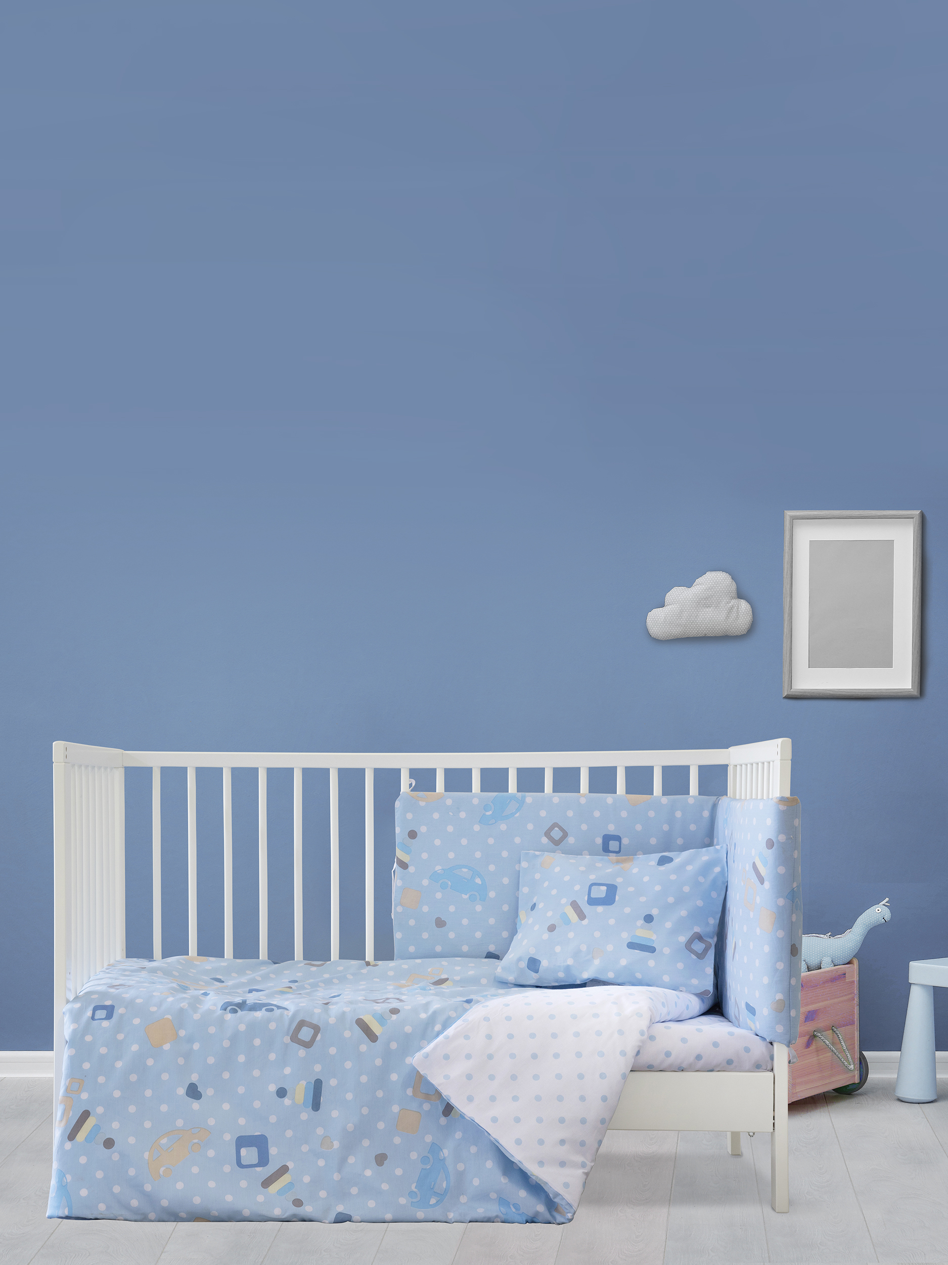 Kocoon Baby Σετ Σεντόνια Κούνιας 120x160 Toyo