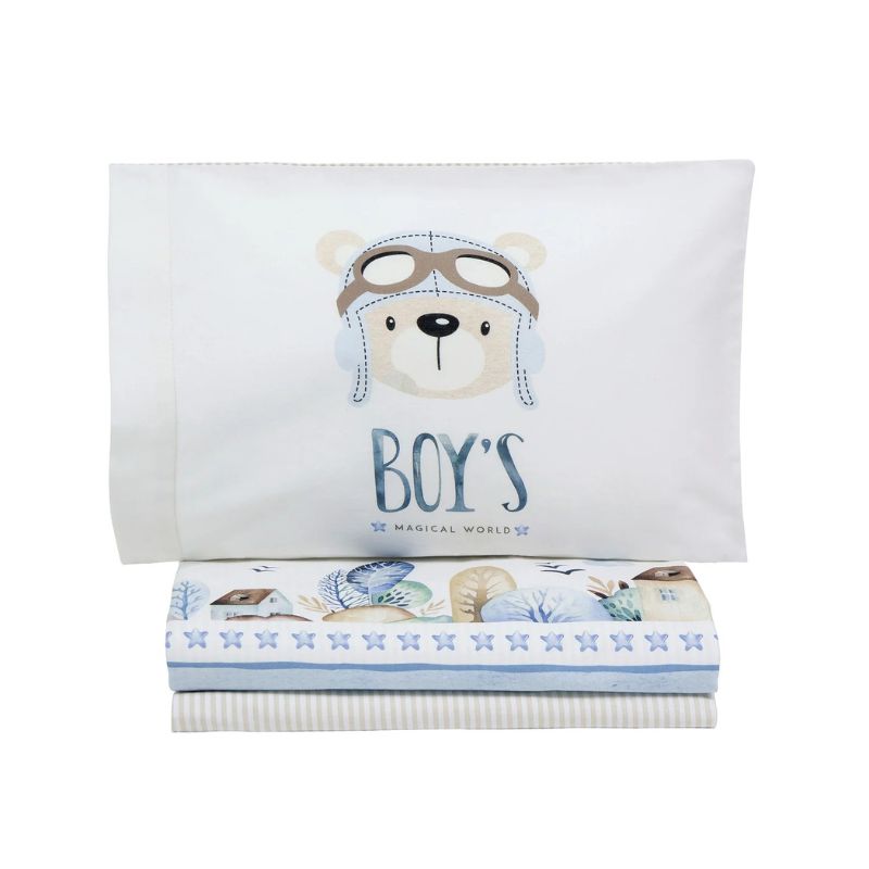 Nima Baby Σετ Παπλωματοθήκη Κούνιας 110x145 Boy's World