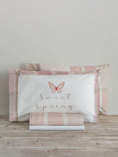 Nima Home Σετ Σεντόνια Μονά 160x270 Sweet Spring - Image 3