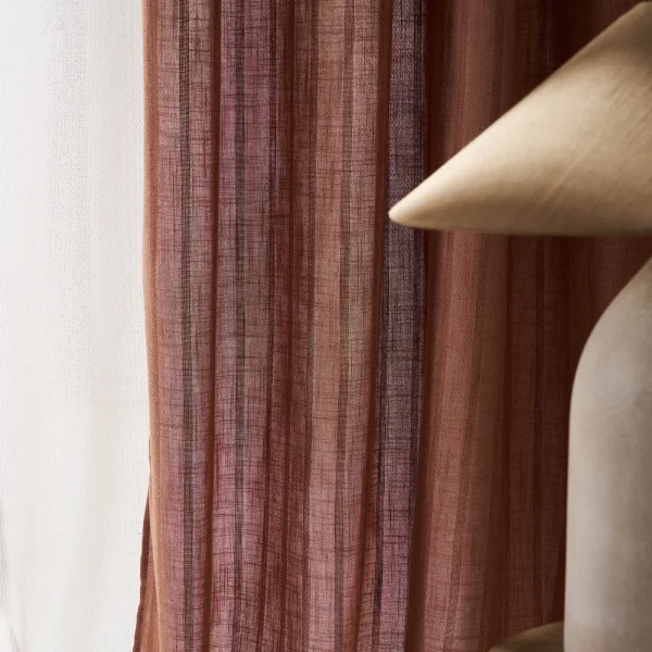 Gofis Home Κουρτίνα Με Τρουκς 140x280 Nysera Rust 705/13 - Image 4