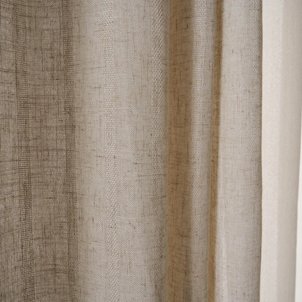 Gofis Home Κουρτίνα Με Τρέσσα 140x280 Nysera Linen 705-2/06 - Image 4