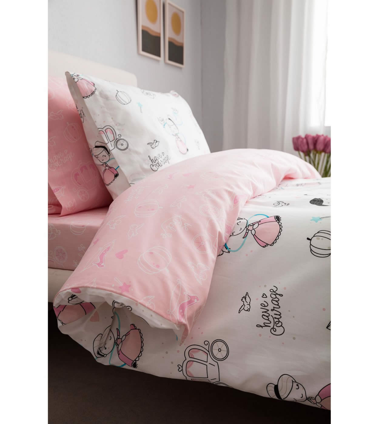 Vesta Home Σετ Σεντόνια Μονά Με Λάστιχο 100x200+25 Cindy - Image 2