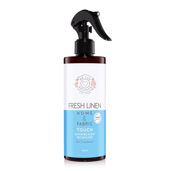Home & Fabric Air Freshener Αρωματικό Χώρου + Υφασμάτων - Fresh Linen 400ml