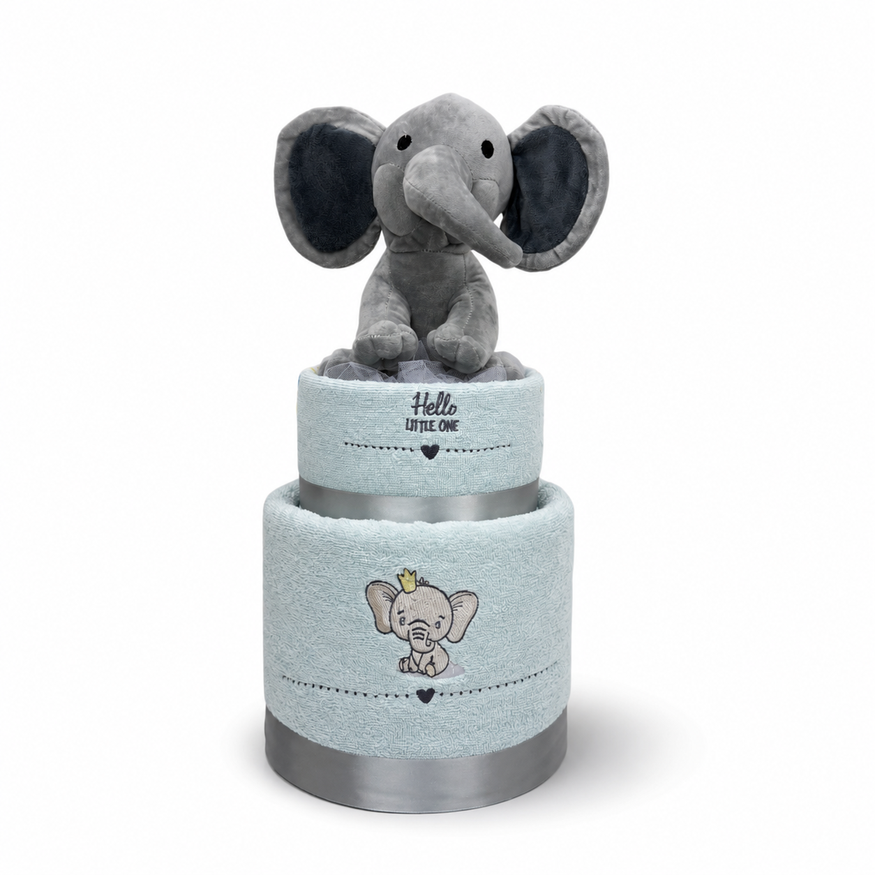 2Όροφο Diaper Cake - Little Elephant!