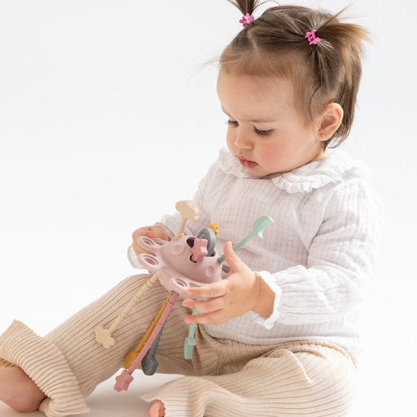 Saro Μασητικό Σιλικόνης 25cm Planet Fun Pink - Image 2