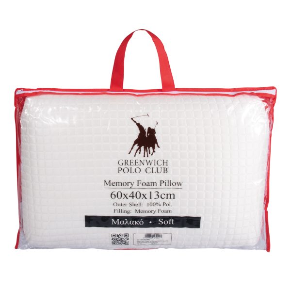 Greenwich Polo Club Μαξιλάρι ΄Υπνου 40x60+13 Memory Foam Soft 2341 - Image 17