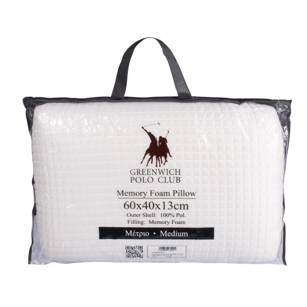 Greenwich Polo Club Μαξιλάρι ΄Υπνου 40x60+13 Memory Foam Medium 2342 - Image 12