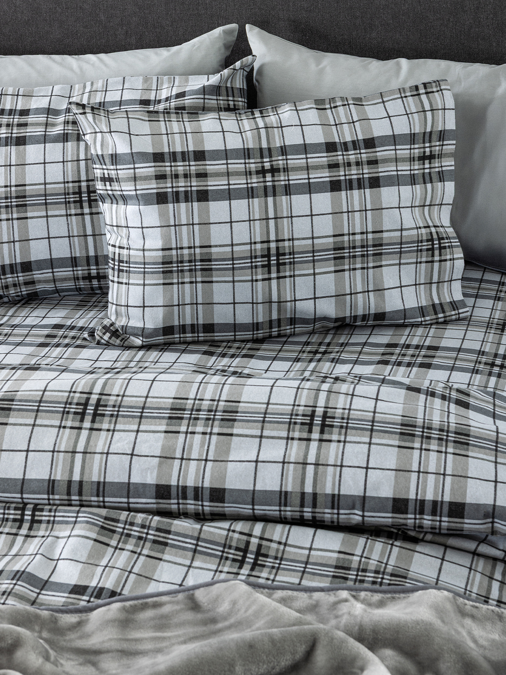 Palamaiki Σετ Σεντόνια Φανελένια King Size 280x265 Fb0249