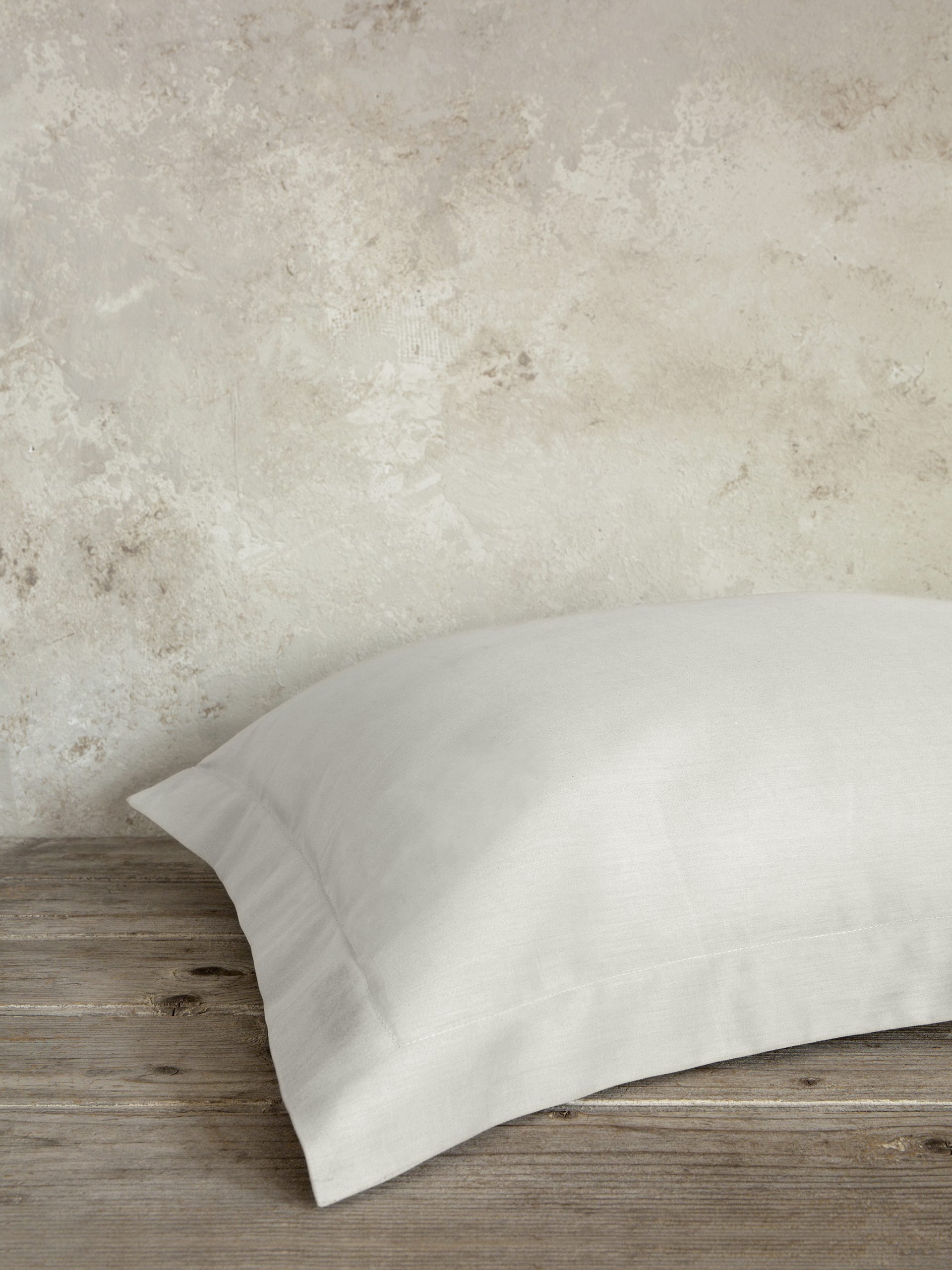 Nima Home Ζεύγος Μαξιλαροθήκες Ύπνου 52x72 Superior Linen Beige