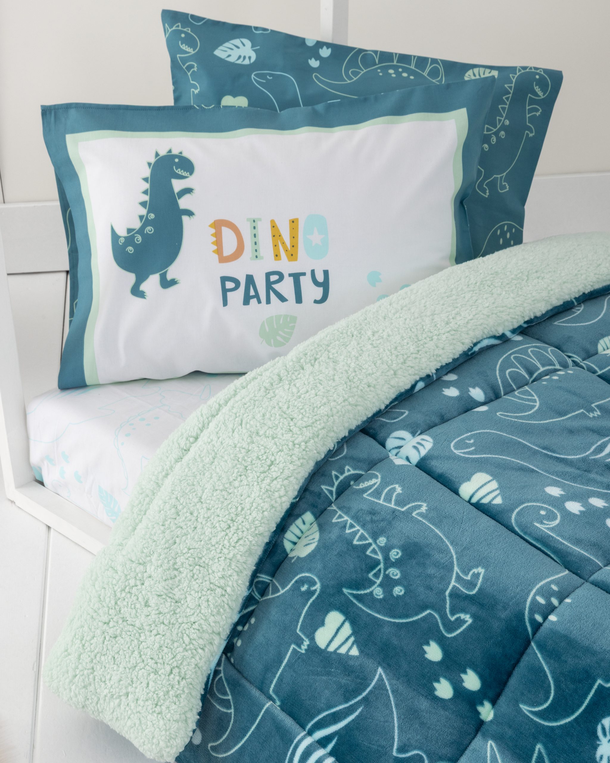Nima Kids Κουβέρτοπάπλωμα Μονό 160x220 Dino Party - Image 2